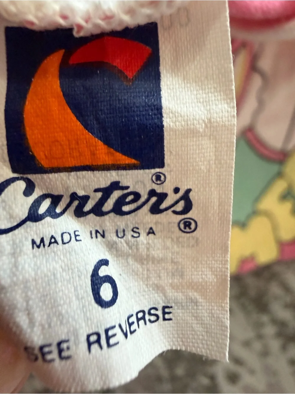 Carter’s Vintage 90s Summer Days Graphic Ringer T-Shirt Dress